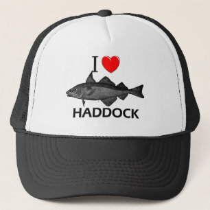 I Love Haddock Trucker Hat