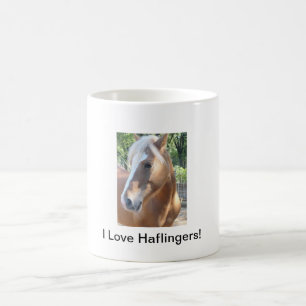 I Love Haflingers mug