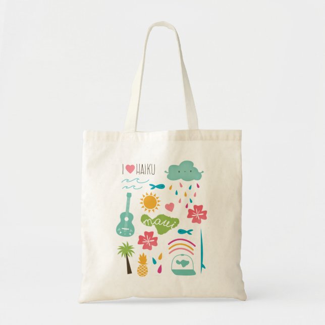 "I Love Haiku" Bag (Front)