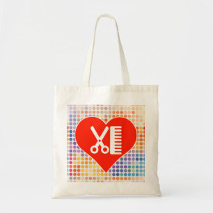 I Love Hairdresser Tote Bag