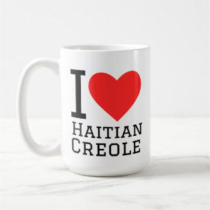 I love haitian creole coffee mug
