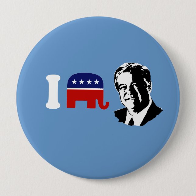 I Love Haley Barbour 10 Cm Round Badge (Front)