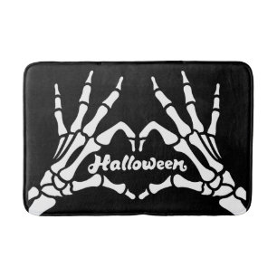 I Love Halloween Bath Mat