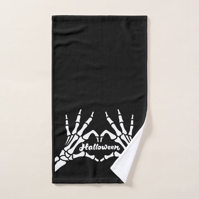 I Love Halloween Hand Towel (Hand Towel)