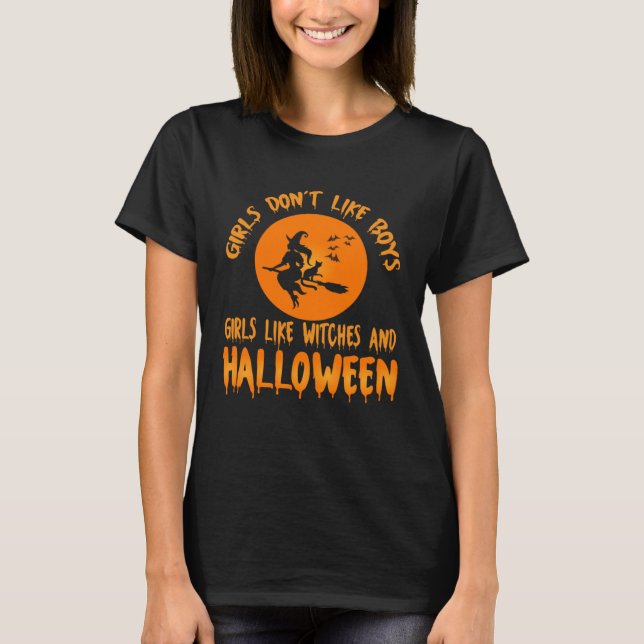 I Love Halloween Season Trick Or Treat Halloween C T-Shirt (Front)