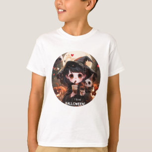 I Love Halloween Series 2 Digital Print T-Shirt