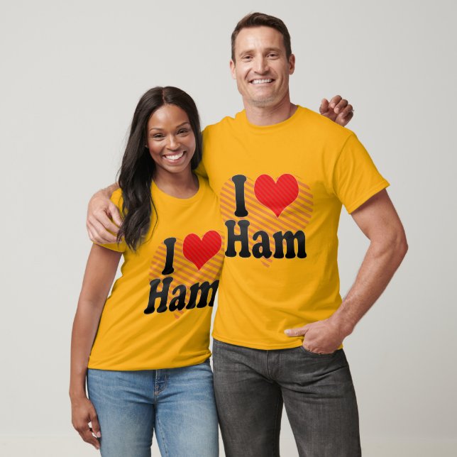 I Love Ham T-Shirt (Unisex)