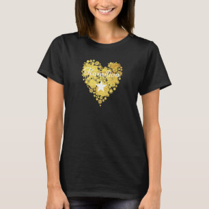 I Love Hamilton Heart  For Teenage Girl Youth Wome T-Shirt