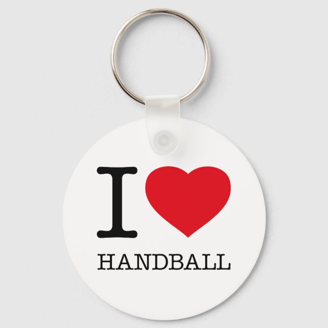 I LOVE HANDBALL KEY RING (Front)