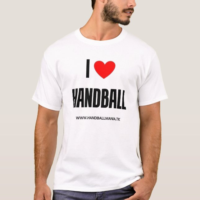 I love handball T-Shirt (Front)