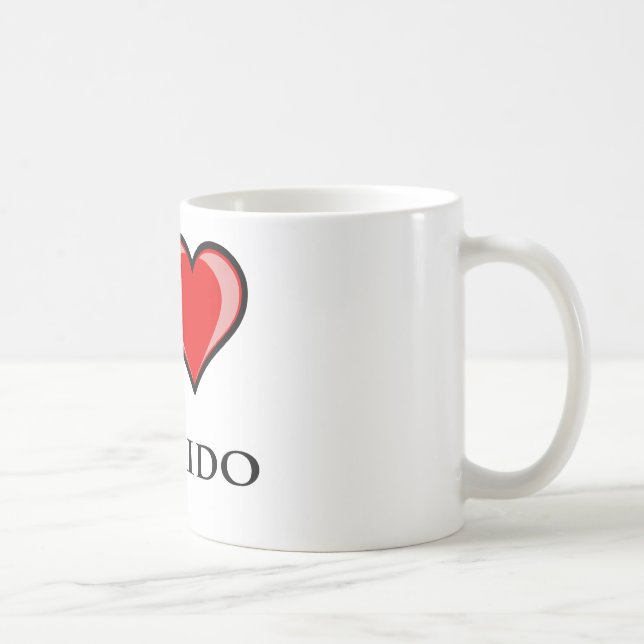 I Love Hapkido Coffee Mug (Right)