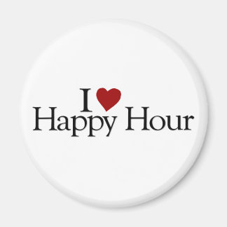 I Love Happy Hour Magnet