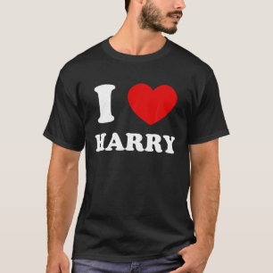 I Love Harry I Heart Harry Funny Harry T Shirt