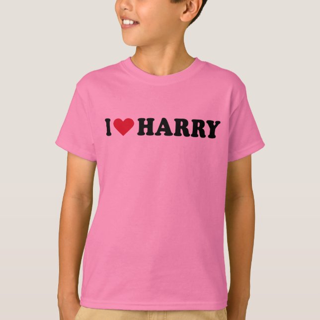 I LOVE HARRY T-Shirt (Front)