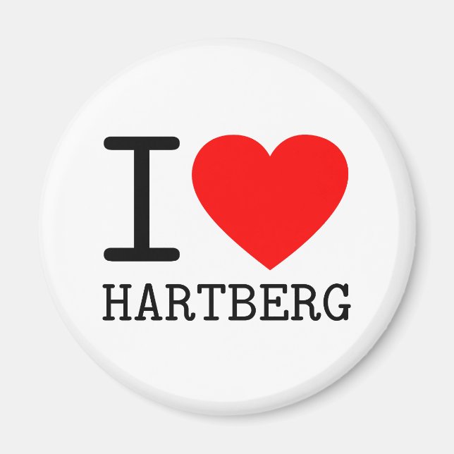 I love Hartberg Steiermark Austria Magnet (Front)