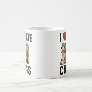 I Love-Hate Chess mug