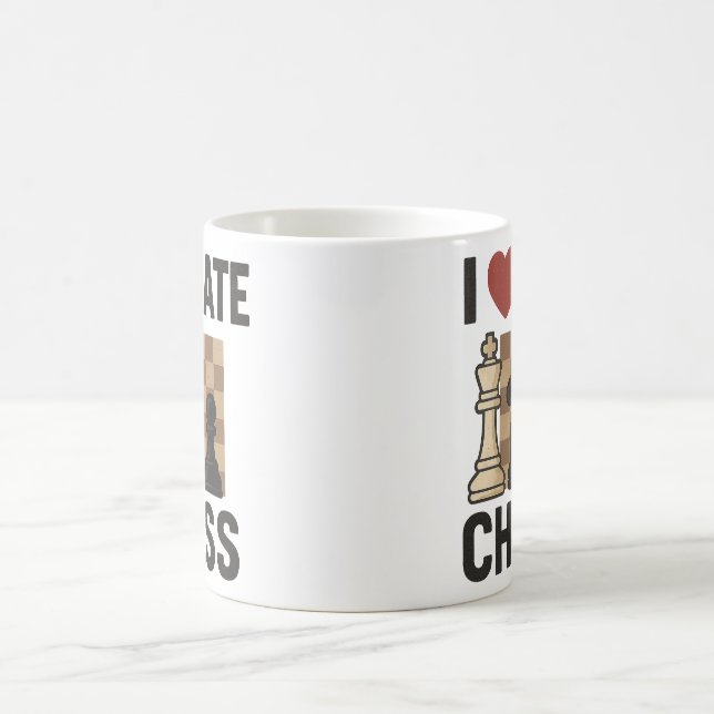 I Love-Hate Chess mug (Center)
