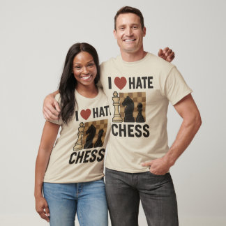 I Love-Hate Chess t-shirt