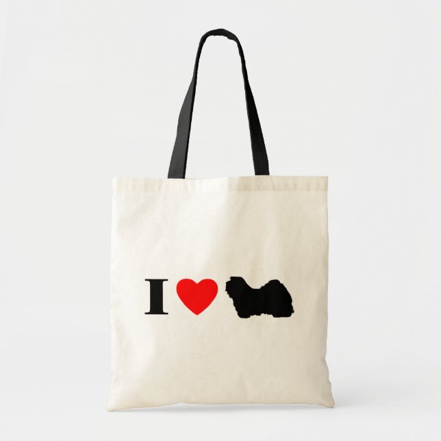 I Love Havanese Bag (Front)