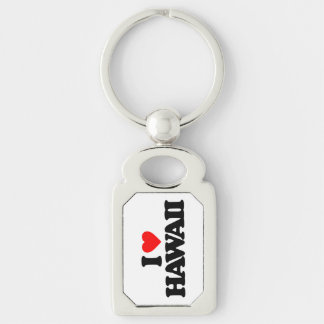 I LOVE HAWAII KEY RING