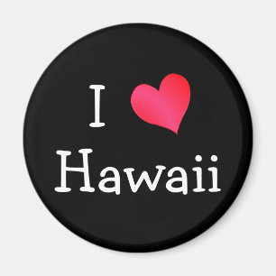 I Love Hawaii Magnet