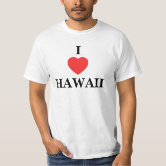 I Love Hawaii Shirt