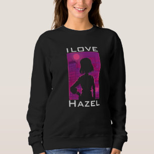 I love Hazel Premium Sweatshirt