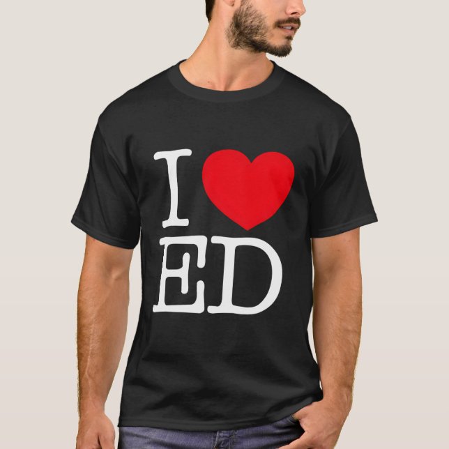 I Love He Ed T-Shirt (Front)