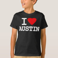 I Love Heart Austin Texas