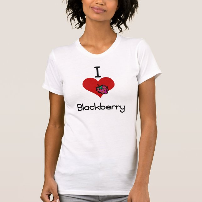 I love-heart blackberry T-Shirt (Front)