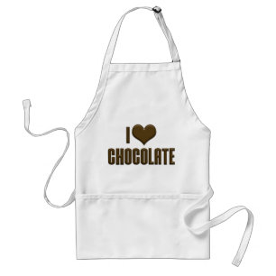 I Love Heart Chocolate - Candy Lover Standard Apron