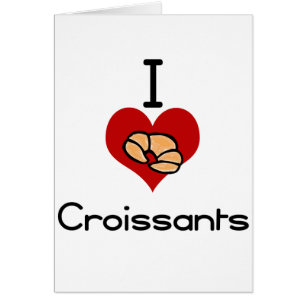 I love-heart croissant
