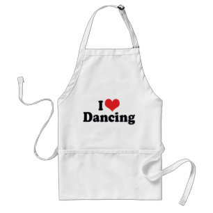 I Love Heart Dancing - Dance Lover Standard Apron
