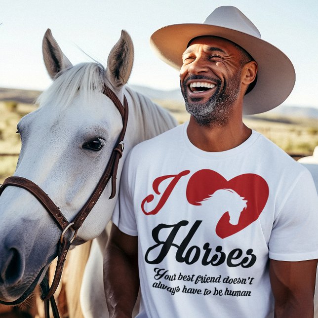 I Love/Heart Horses T-Shirt (Creator Uploaded)