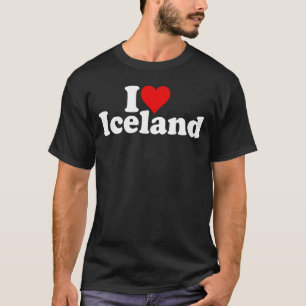 I LOVE HEART ICELAND T-Shirt