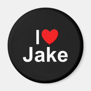 I Love (Heart) Jake Magnet