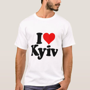 I Love Heart Kyiv Kiev Ukraine Ukr T-Shirt