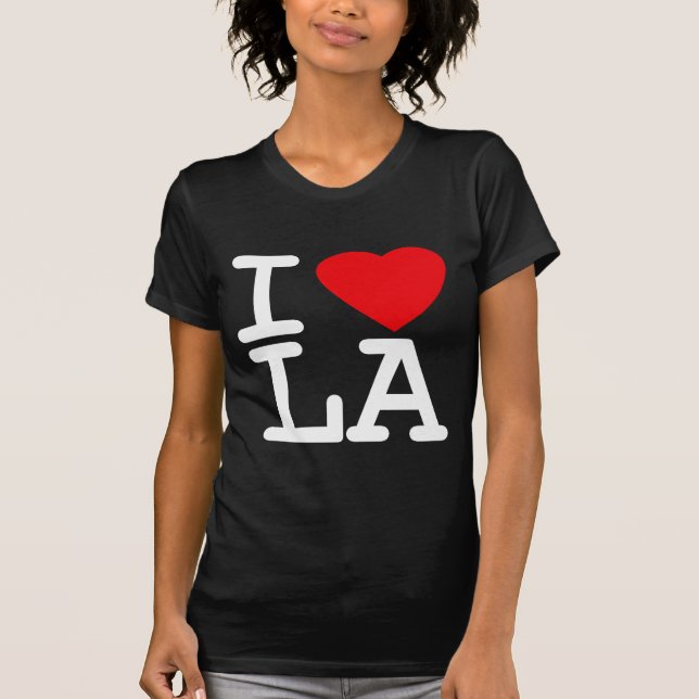 I Love Heart LA T-Shirt (Front)