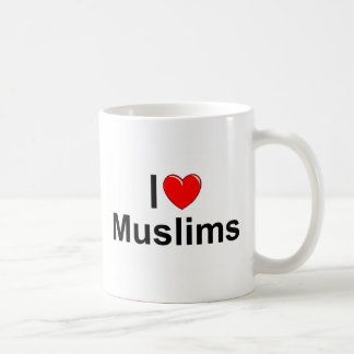 I Love (Heart) Muslims Coffee Mug