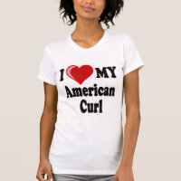 I Love (Heart) My American Curl Cat