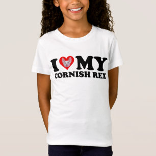 I Love (Heart) My Cornish Rex T-Shirt