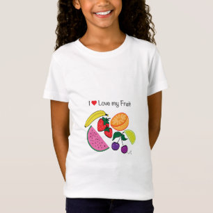 I Love (Heart) My Fruit...Cute T-Shirt