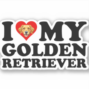 I Love (Heart) My Golden Retriever
