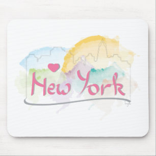 I love (heart) New York, New York Mouse Pad