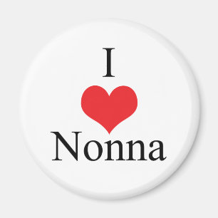 I Love (Heart) Nonna Magnet