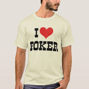 I Love Heart Poker - Texas Holdem Lover T-Shirt
