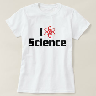 I Love Heart Science - Nuclear Physics Scientist T-Shirt