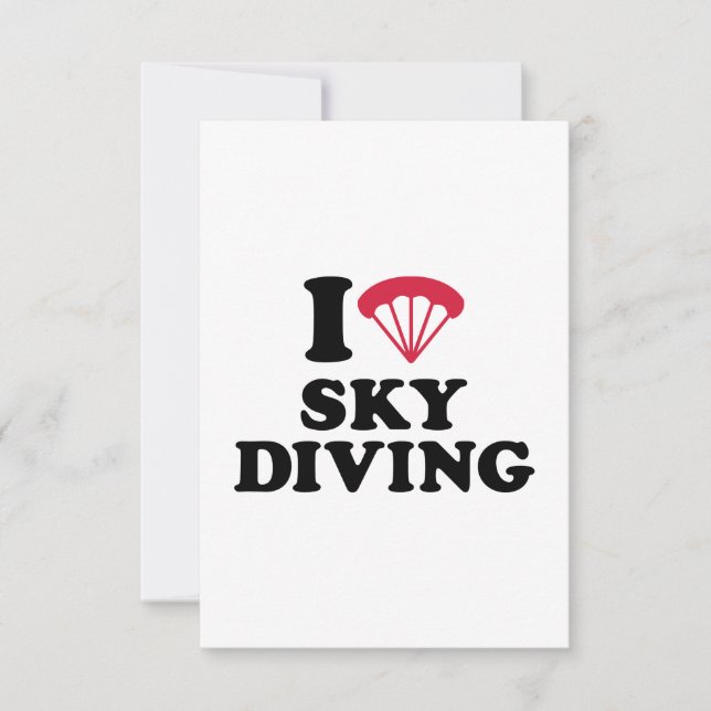 I love heart Skydiving (Front)