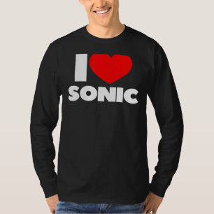 I Love Heart Sonic T-Shirt