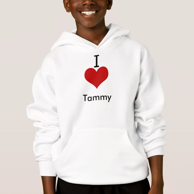 I Love (heart) Tammy (Front)